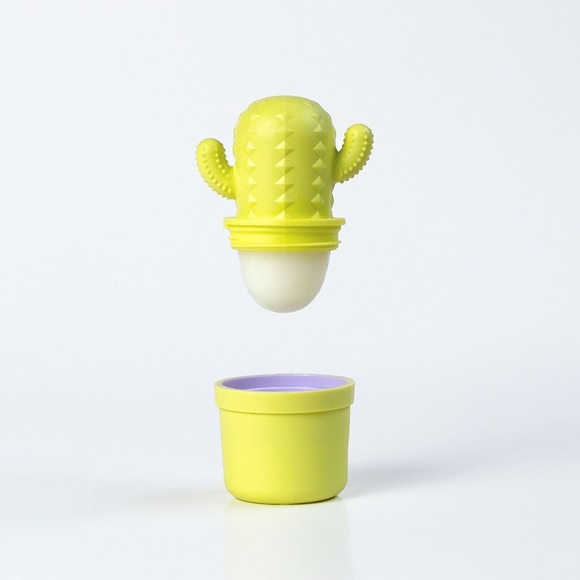 Rebels Refinery Cactus Shaped Natural Lip Balm Summer Citrus and Cucumber Melon - Picture 3 of 4